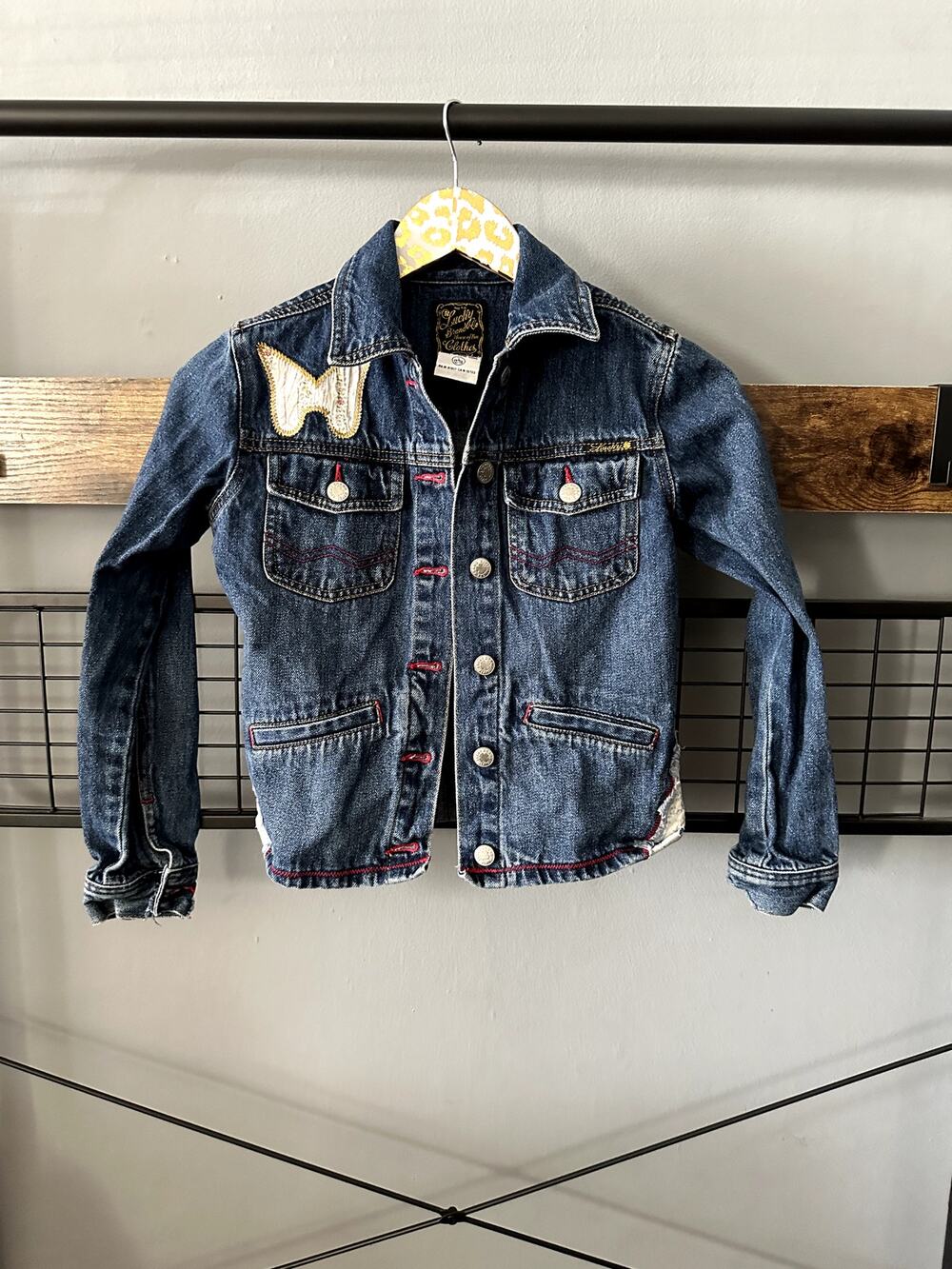 Lucky Brand Vintage Girls Denim Coat | Size 12/14